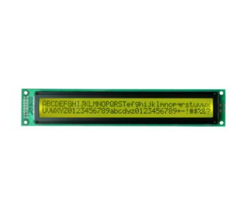 China 182.0x33.5x14.0 LCD Character Display Modules SPLC780D Controller Type 5V Powered for sale