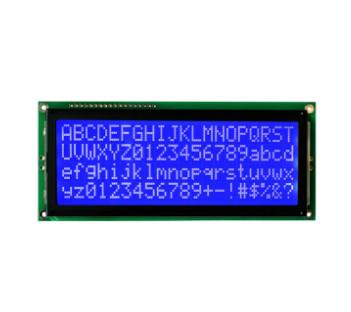 China 6H / 12H Viewing Angle Character LCD Display Module With 146.0x55.0x13.5 Outline for sale