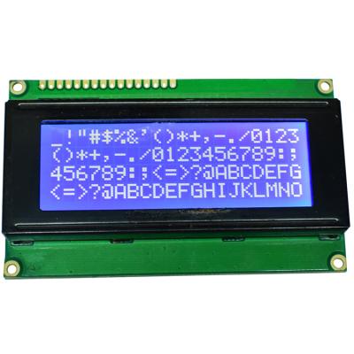 China Dot Matrix 20*4 Character LCD Display Module WLED Backlight Type For Electronic Tags for sale