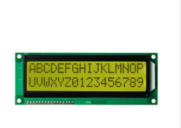 China Witte LEIDENE Achter Lichte LCD Module, 16×2-Karakter Zwart-wit LCD Module Te koop