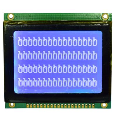 China Blue Film Negative Graphic LCD Dot Matrix Module,ISO9001:2008 / ROHS Approval for sale