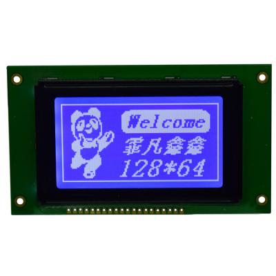 China Flat Rectangle Graphic LCD Module , WLED Back - Light Dot Matrix LCD Display Module for sale