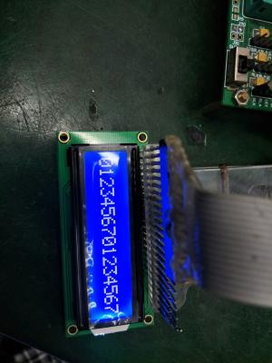 China Zwart-wit Karakterlcd Vertoningsmodule, 80*36mm Industriële LCD Modules Te koop