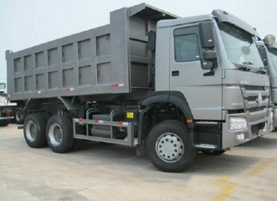 China Left Hand Driving Gray Color 336HP EURO II Tipper Dump Truck For Sale for sale