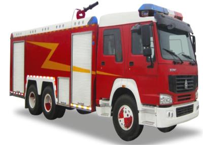 China Engine Model Fire Fighting Trucks 10 Wheelers EUROIII Emission for sale