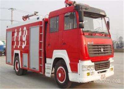 China Dimensión total 9830×2490×3680 de la impulsión de los camiones 290HP 6×4 de la lucha contra el fuego del tanque de acero de carbono en venta