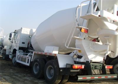 China 336hp Euro II Chassis 6x4 and 8x4 concrete mixers trucks hydraulic system for sale