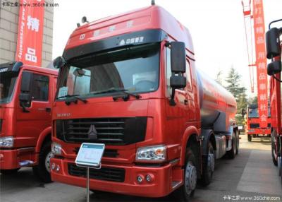 China Round oval shape 30m3 fuel delivery trucks / oil tanker truck 30000 L for sale