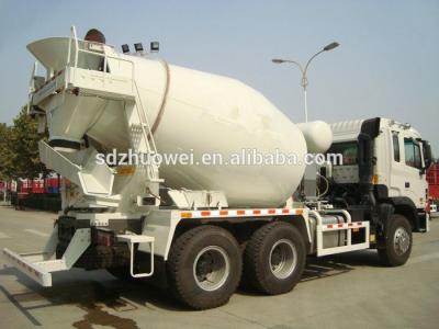 China 336HP Left Hand Driving Concrete Mixer Truck Diesel Fuel Type for sale