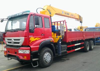 China High srength Hydraulic Truck Mounted Crane 30 KW , service truck cranes for sale