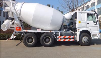 China Manual 9cubic meter Hydraulic System Mobile Concrete Mixer Truck 6x4 chassis for sale