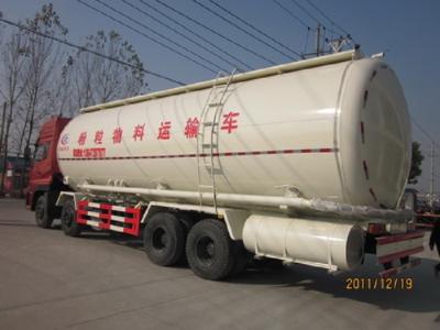 China 336 Horse Bulk Cement Truck Euro 3  Left Hand Driving Vehicle for sale