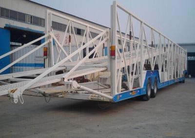 China 3-axle Hydraulic system car carrier semi trailer / Car Hauler Trailer for sale