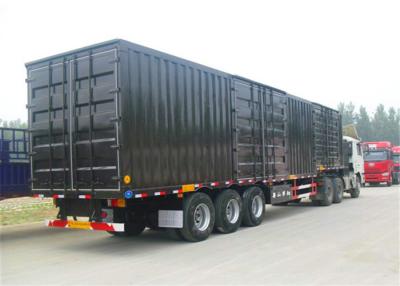 China High quality box style transport semi trailer for carrying home appliances, textiles, and building materials for sale