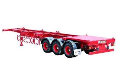 China New 40ft container transportation skeleton semi trailer container chassis Container Semi Trailer for sale