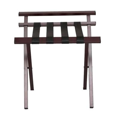 China 100% Eco-friendly Wholesale Suitcase Holder Hotel Luggage Rack Manufacturer Metal Folding Luggage Racks for sale