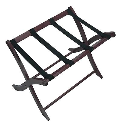 China 100% New Explosion Pattern Practical Storage Rack Hotel Solid Wood Folding Eco-friendly Luggage Rack for sale