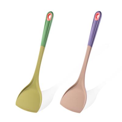 중국 Viable Viable Silicone Turner Silicone Spatula Accessories Kitchen Turner Heat Resistant Cooking On Stick Kitchen Utensils 판매용