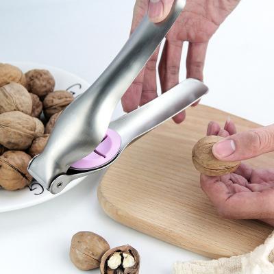 China 304 Stainless Steel Walnut Clip Viable Kitchen Shelled Nut Clamp Viable Kitchen Nutcracker Tool Chestnut Opener Chestnut Clip With Kitchen Clip for sale