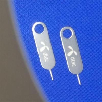 China Modern Professional Factory Direct General SIM Stainless Steel Can Be Customized LOGO Card Picking Pin for sale