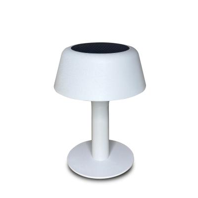 China Modern D195mm H250mm LED Decoration Night Solar Dining Table Lamp With Light Feel for sale