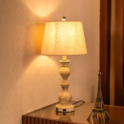 China Nordic Material Resin Restaurant Table Lamps Decorate USB Lighting Rechargeable Living Room Table Lamp for sale