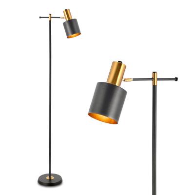 China Modern Nordic Modern Metal Standing Lamp Residential Light Industrial Reading Floor Lamp For Living Room for sale