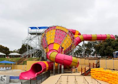 China Medium Tornado Water Slide Commercial Extreme Water Slides For Gigantic Aquatic Park for sale