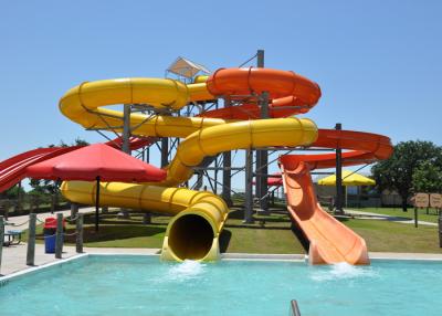 China Die Wasserrutsche-/der interessante Freizeitpark-Kinder Swimmingpool-Wasserrutsche zu verkaufen