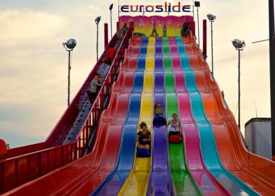 China Hotels Big Water Slides / Fiberglass Pool Slide For Outdoor Water Parks for sale