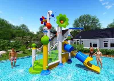 China Durable Swimming Pool Play Equipment Fiberglass Water House Novel Appearance for sale