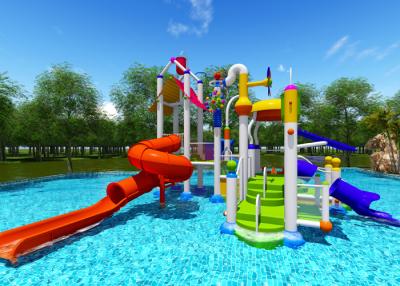 China Interesting Kids Water Park Equipment Homogeneous Thickness Distribution for sale