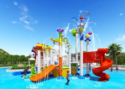 China Children Water Park Equipment Outdoor Water Playground Customized Design for sale