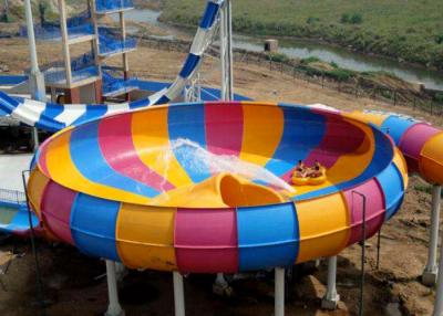 China Corrosion Resistance Bowl Water Slide 2.6m Diameter Tube 720 Riders / H Capacity for sale