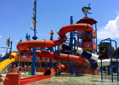 China Multi Color Water Playground Equipment 1030M Size For Water Amusement Park for sale