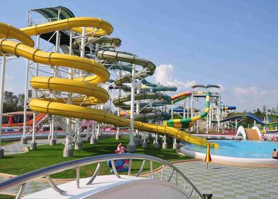 China High Speed Combination Custom Water Slides Water Play Equipment For Amusement Park for sale