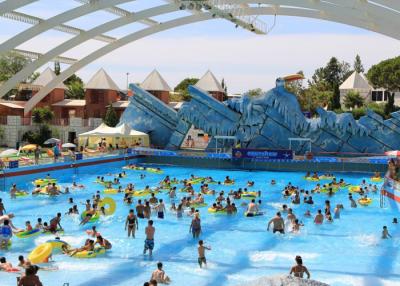 China Excited Water Park Surfing Wave Pool , Wave Height 0.3 ~ 1.0m for sale