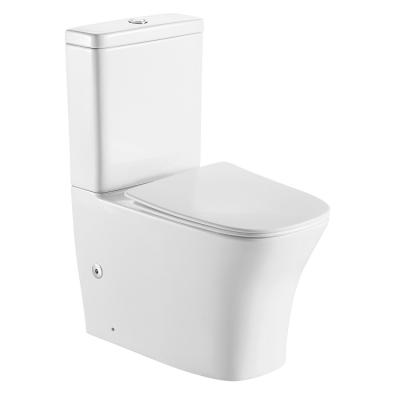 China Bathroom Luxury High Quality High Quality Low Price Double-Flow Home Portable Toilet for sale