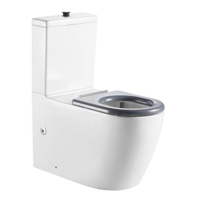 China Hot Sale High Quality Luxury Sanitary Ware Double-flush Low Price Portable Toilet for sale