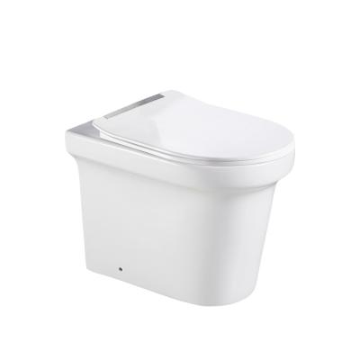 China Double-flow Chazhou Factory WC Ceramic Public Wall Hung Floor Stand Toilets for sale