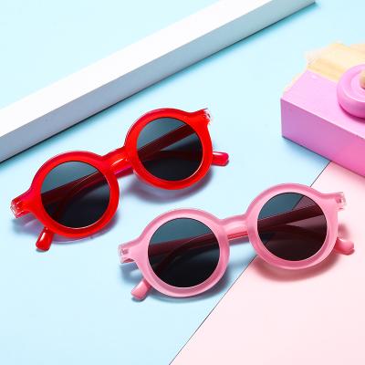 China Fashion Sunglasses KADIMA Eyewear 1567 Kids Round Cute Sunglasses With UV Protection Sun Glasses for sale