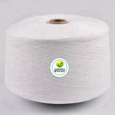 China best quality recycled 6s bleach white glove yarn china supply yarn for gloves knitting for sale