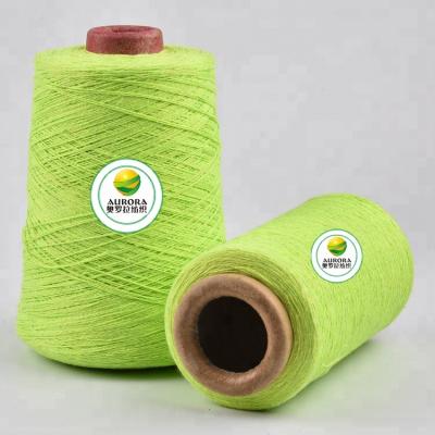 China Recycled 18s/2 , Knitting Weaving Blanket 20s/2 Cotton Blended Yarn For Weaving Blanket for sale