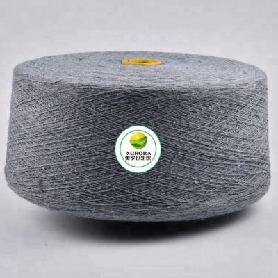 China Recycled High Quality Recycled Cotton Blended Carpet Yarn Regenerated Blended Yarn for sale