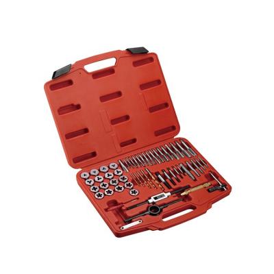 China For Steel Screw Aluminum Thread Tapping And Cutting Metric 56 Piece Tap And Die Wrench Set With Excellent Cutting Performance for sale