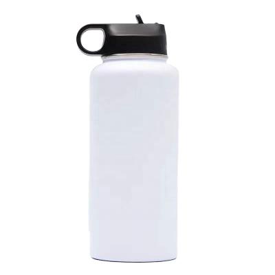 China Viable Insulated Stainless Steel Beverage Water Bottle Beer Shaker With Handle Straw Cup Sports Bottled Water for sale