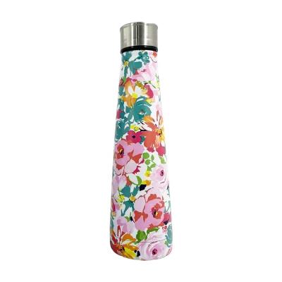 China Creative 304 stainless steel thermos cup 450ml new double-layer stainless steel viable fashion sports cola bottle creative water bottle for sale