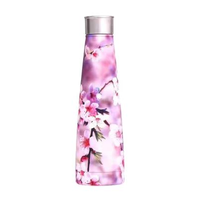 China New design 450ml double layer stainless steel cola bottle sustainable sports water bottle keep hot and cold water bottle for sale