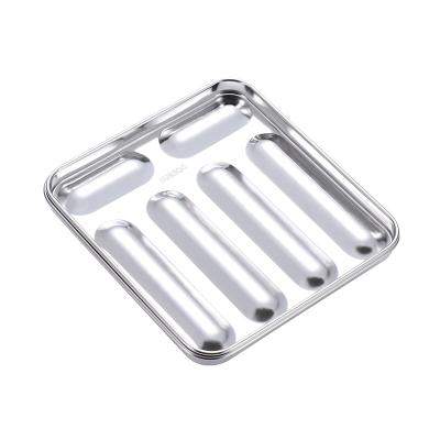 China Sustainable 304 Stainless Steel Baby Food Making Tool DIY Sausage Non-Stick Sausage Mold for sale