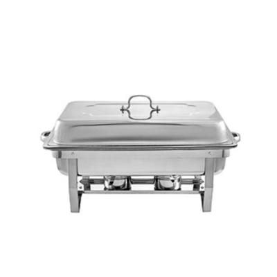 China Cheap Home Kitchen Stainless Steel 9 Liter Dining Stove Buffet Stove Pot Buffet Stove Food Warmer Hot Pot Hot Boiler Premium Hotel Supplies for sale